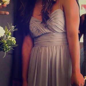 Chiffon Gray Prom / Bridesmaid dress
