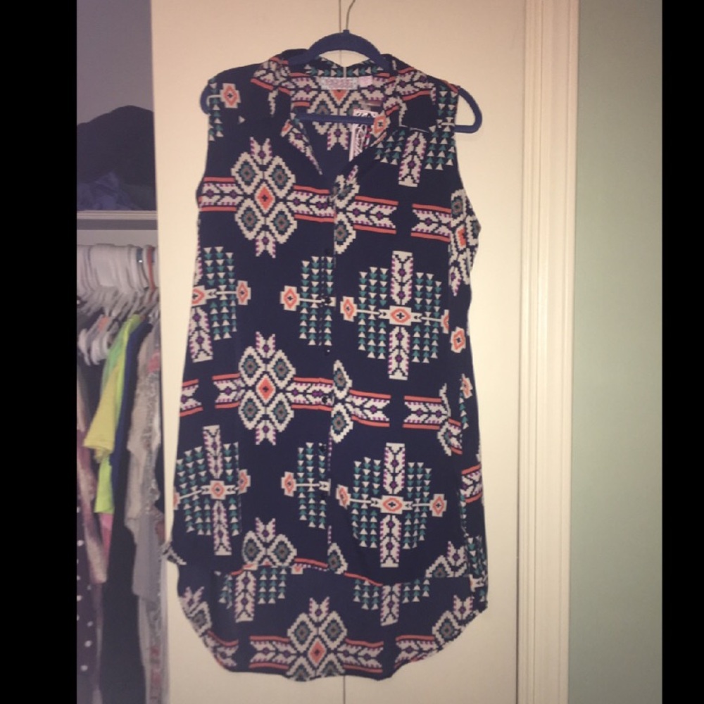 Button down dress