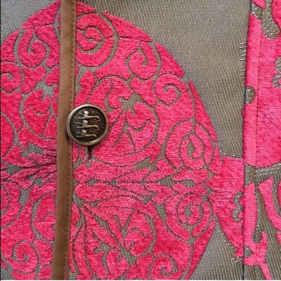 STUNNING Khangura Tapestry Reversible Jacket - Picture 5 of 6