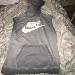 Sleeveless Nike Hoodie