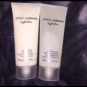 Dolce and gabbana light blue Lotion and shower gel