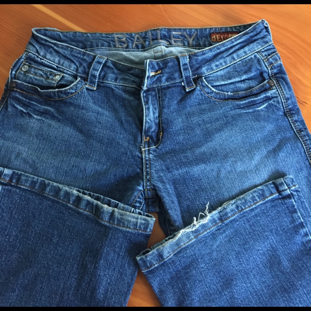 Delia Bailey bootcut jeans.
