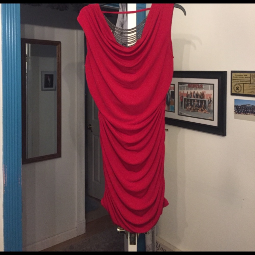Sexy little red dress