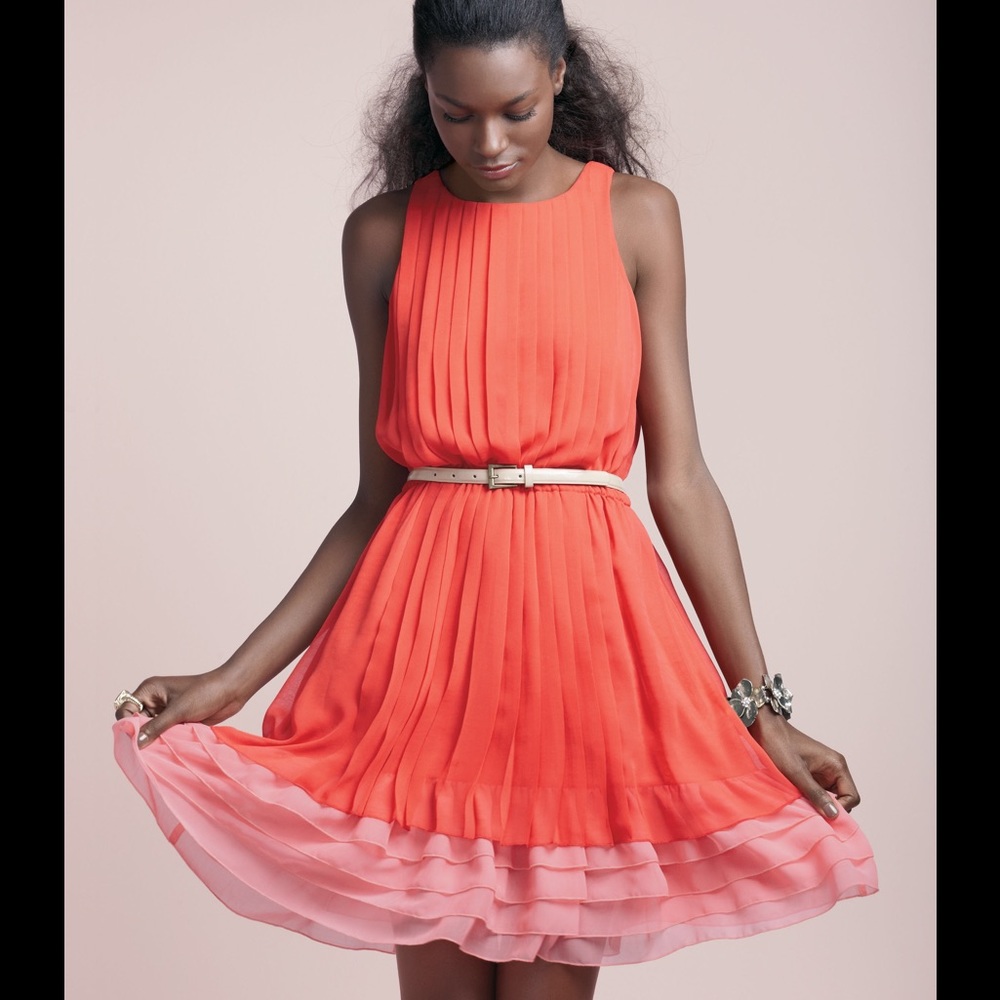 Jessica Simpson - Pink & Coral Dress Size Small