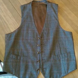 Vintage dark grey vest