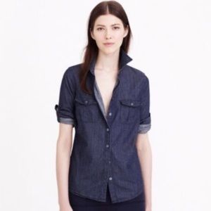 J. Crew chambray button down