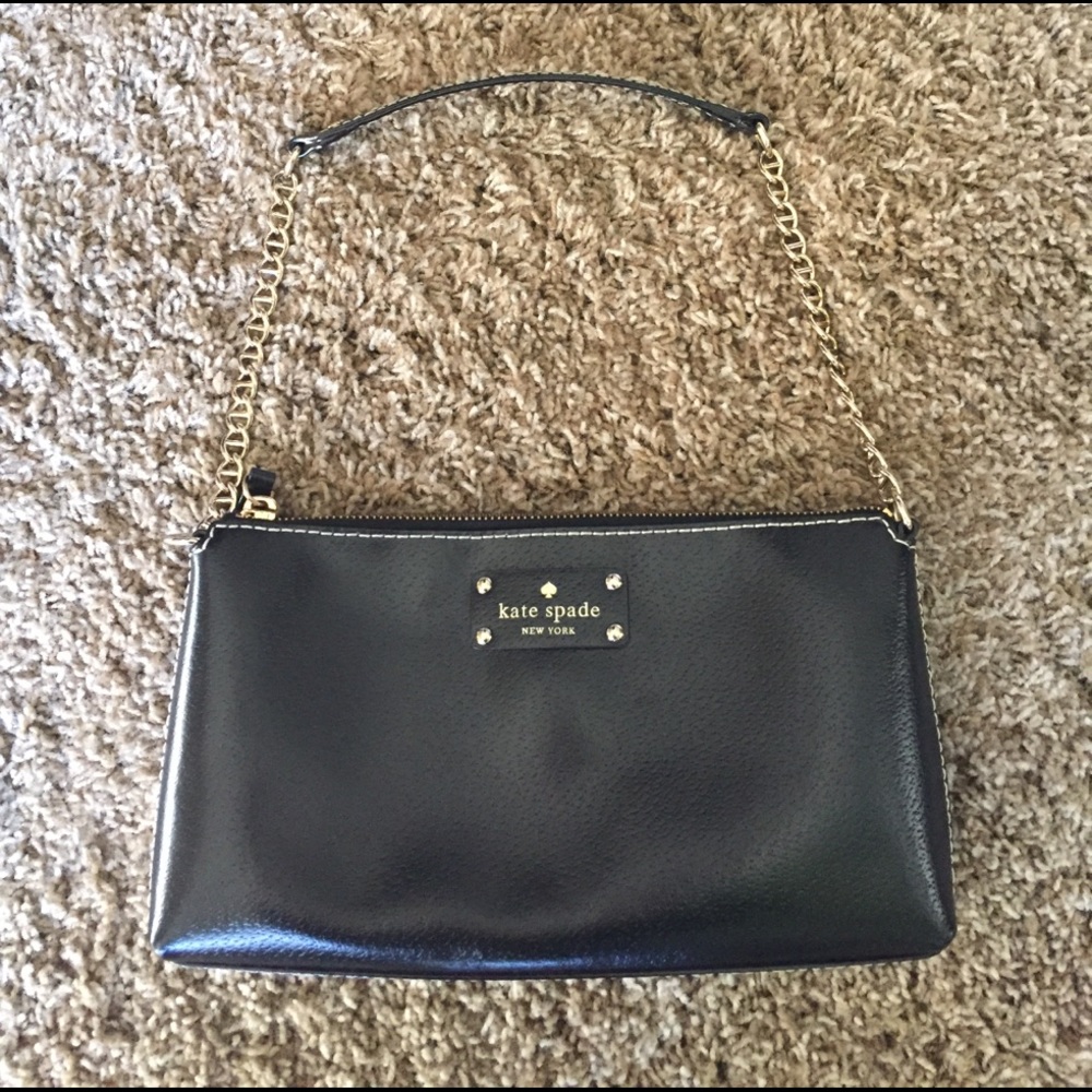 Black Kate Spade Clutch/Purse