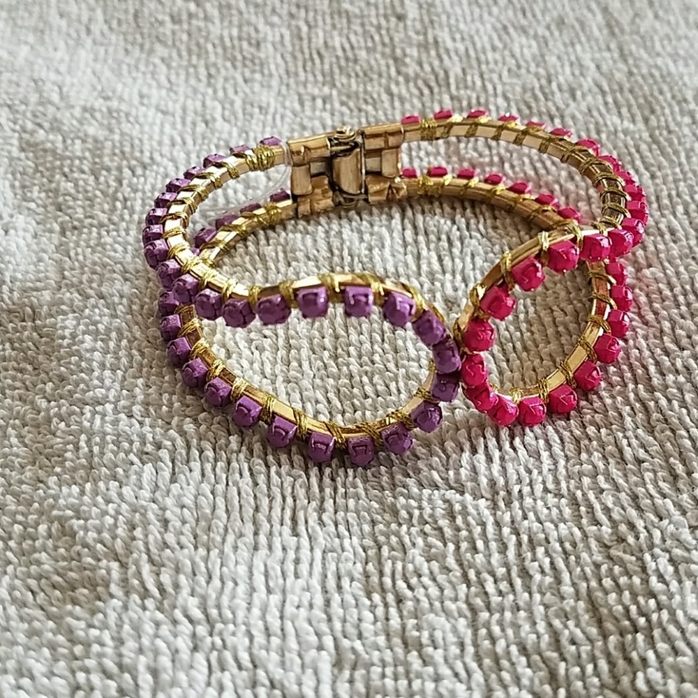 🎉NEW Bcbg purple and pink bracelet🎉