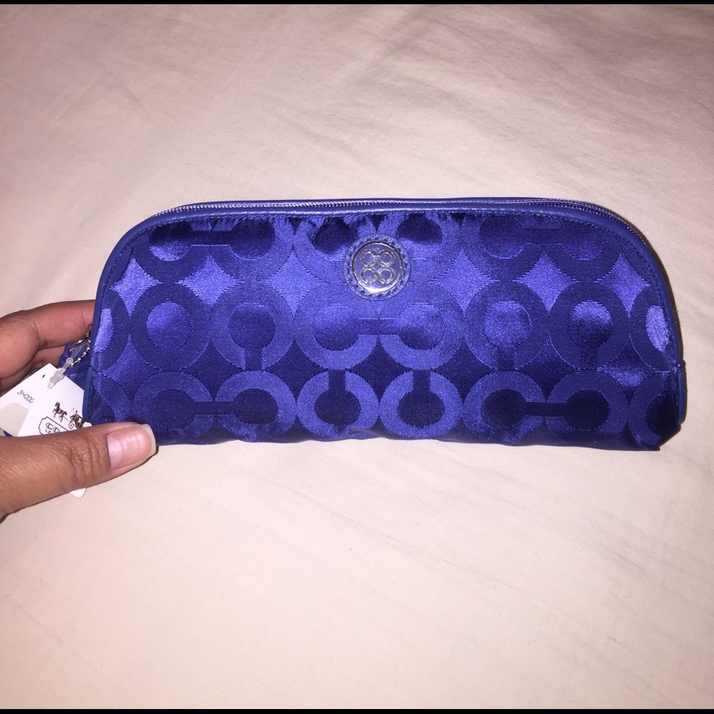 Authentic Coach cosmetic case