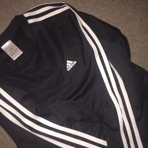 NWOT black long sleeved adidas shirt