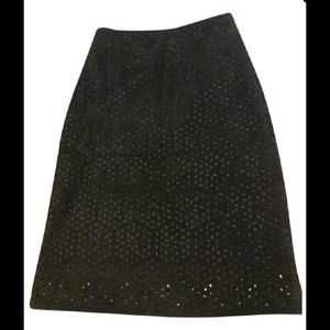 Theory Skirts - Theory Suede Pointele A Line Skirt Theory Skirts - Theory Suede Pointele A Line Skirt