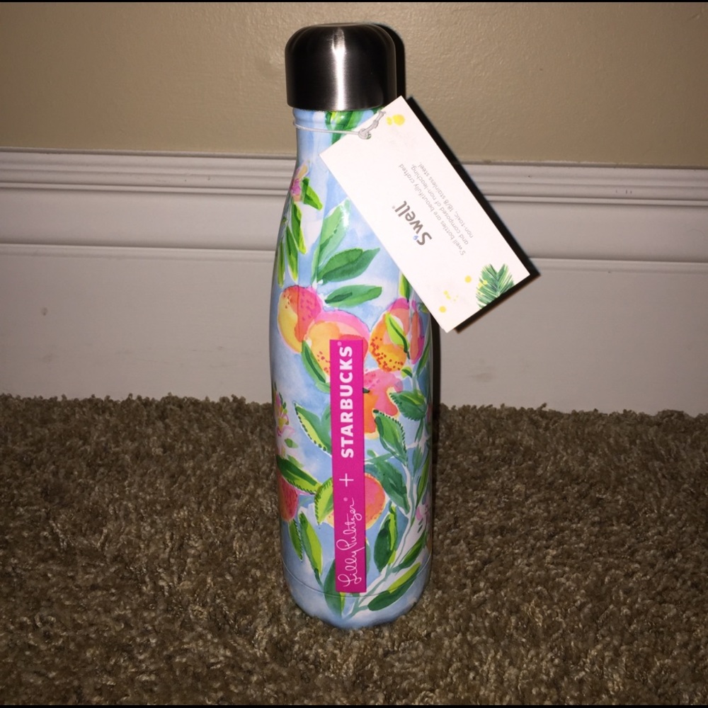 Lilly Pulitzer + Starbucks s'well collaboration