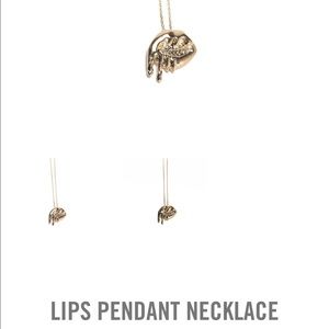The Kylie Shop Lips Pendant