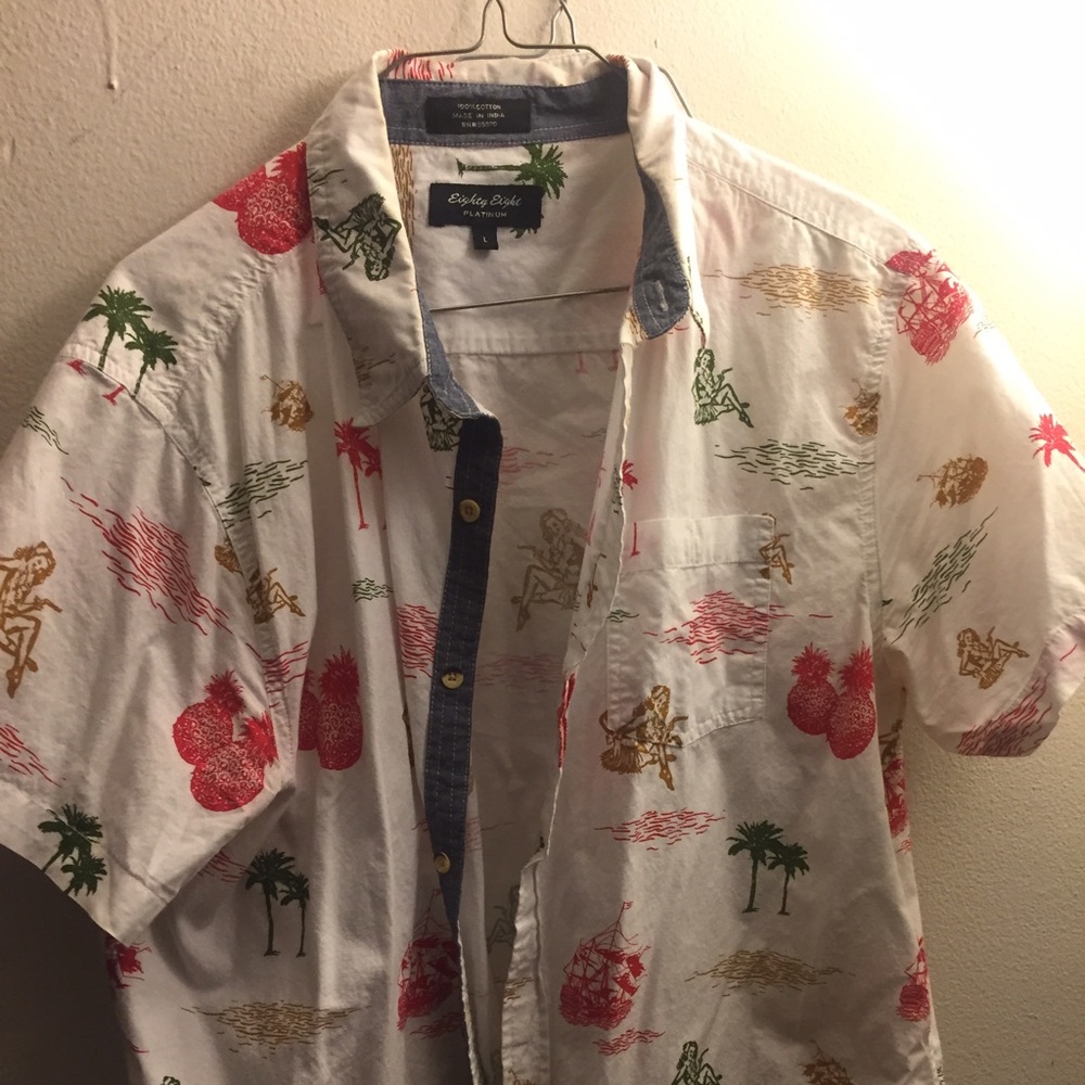 HAWAIIAN BUTTON Up