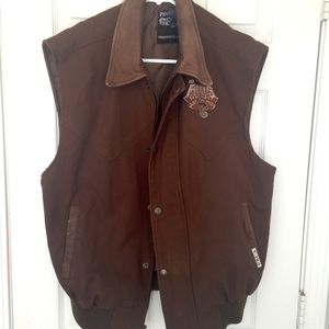 2010 NFR BROWN VEST by Wrangler