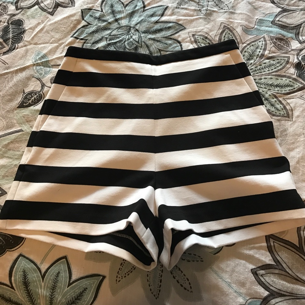 High waisted shorts