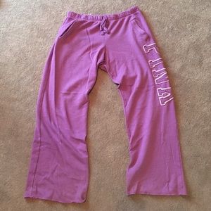 VS PINK boyfriend cut sweatpants