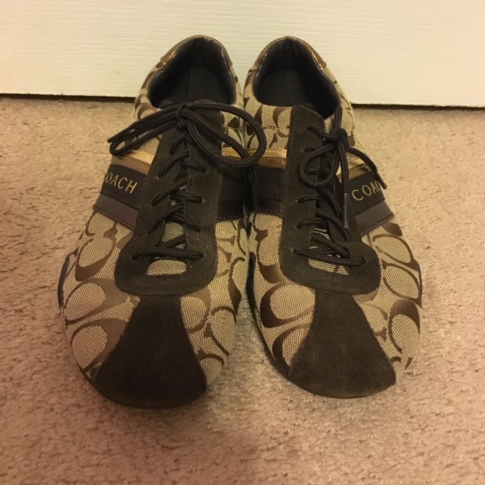 Coach Brand Tennis shoes like new condition