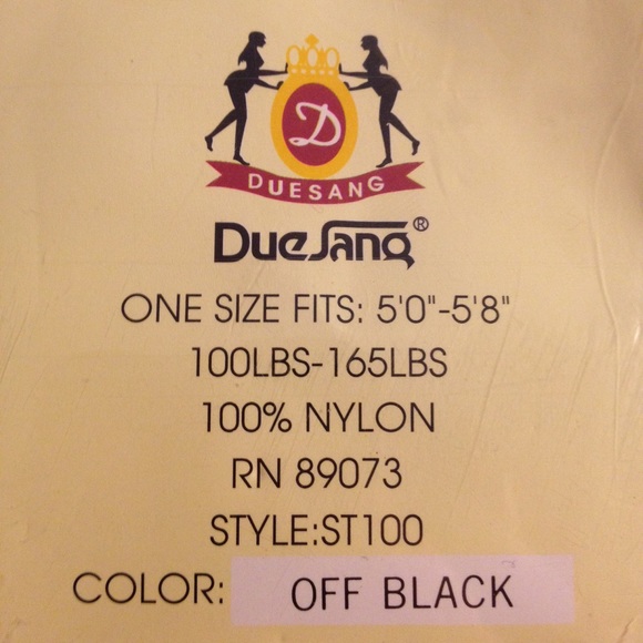 Sheer panty hose off black - Picture 4 of 4