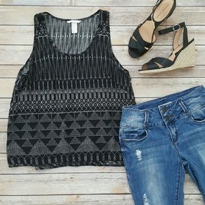 H&M Flowy Print Tank Top