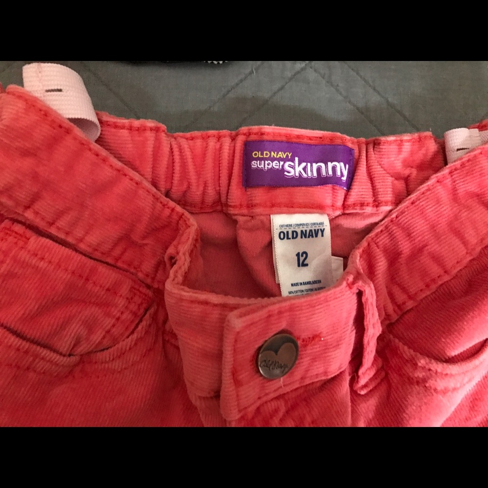 Old Navy Super Skinny corduroy pants