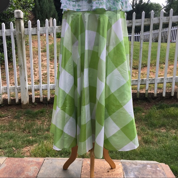 πHP D&G Lightweight Silk Long Skirt size 28 - Picture 2 of 8