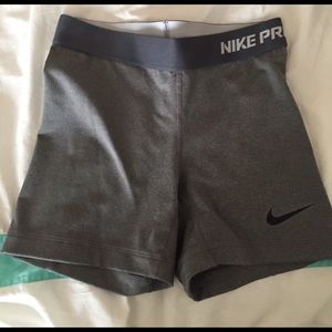 Nike Pro Grey Spandex-XS