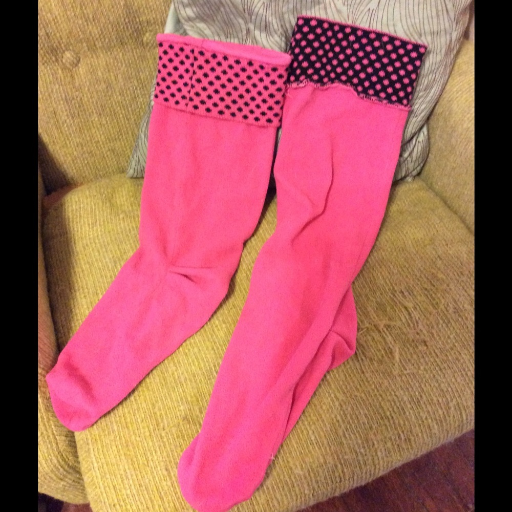 Betsey Johnson Fuzzy Fold Down Boot liners!!