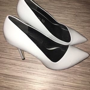 Light Grey Pointy Heels