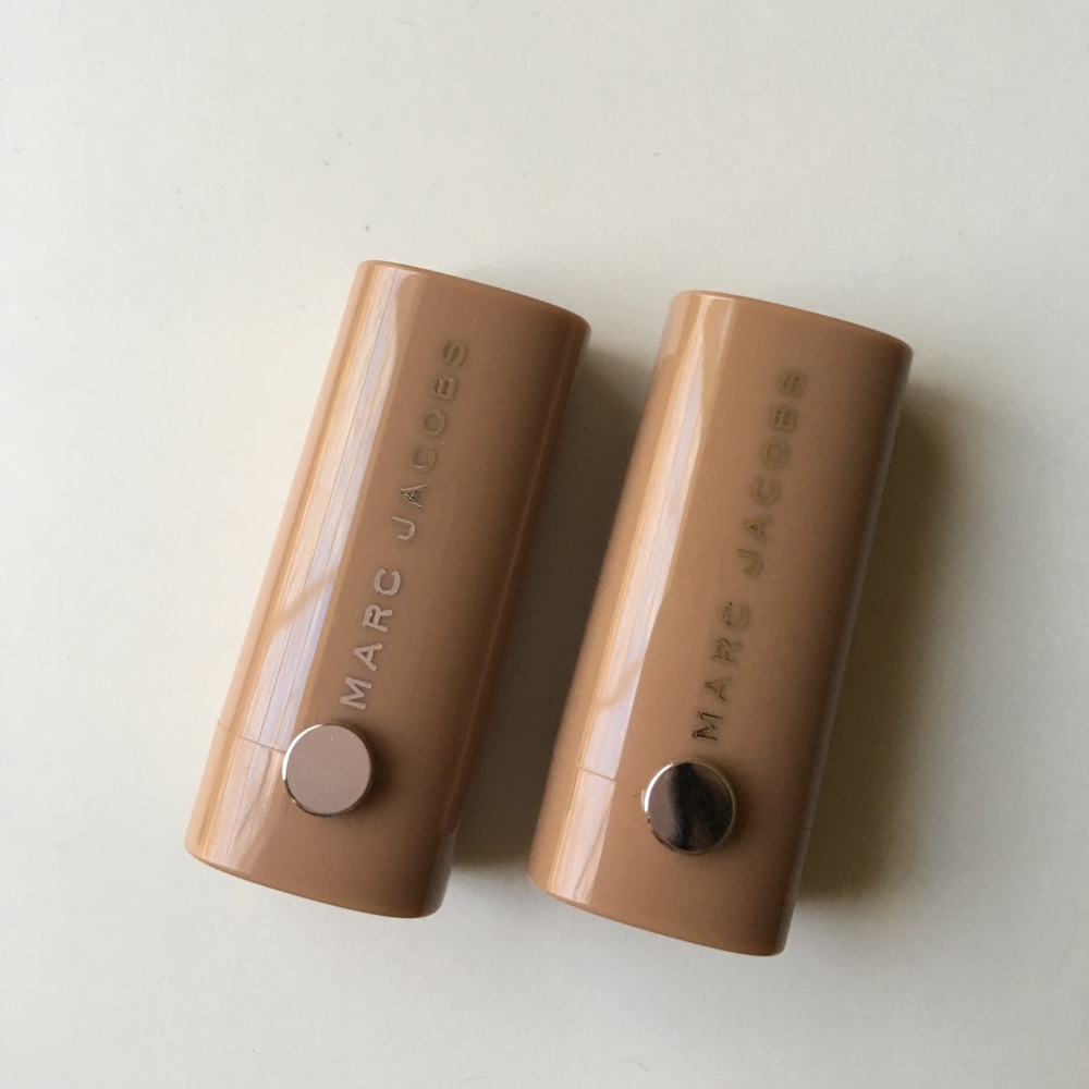 MARC JACOB NUDE MINI LIPSTICKS *swatched*