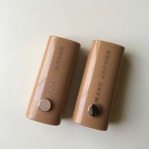 MARC JACOB NUDE MINI LIPSTICKS *swatched*