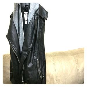 Faux leather jacket (Garage brand)