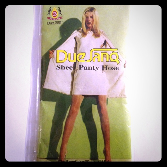 Sheer panty hose white - Picture 1 of 3