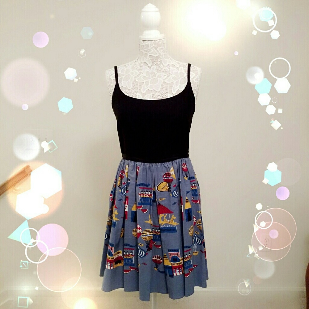 Anthropologie Anna Sui County Fair Dress