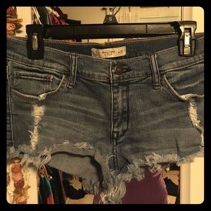 Abercrombie jean shorts