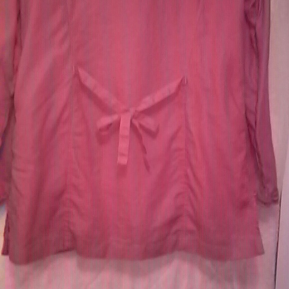Jjill adorable scalloped edge linen jacket.. - Picture 3 of 4