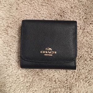 Navy coach wallet
