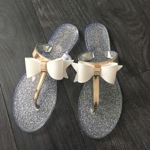 Wild Diva Shoes - Now Front Jelly Sandals Wild Diva Shoes - Now Front Jelly Sandals