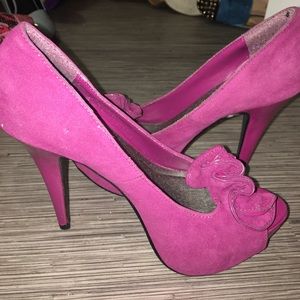 Purple heels