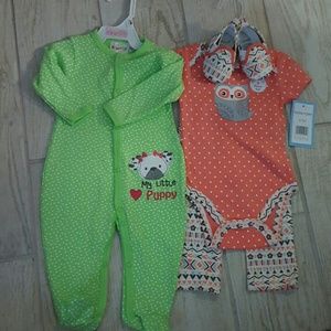 NWT 2 baby outfits