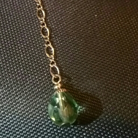 Vintage 1928 teardrop necklace - Picture 3 of 4