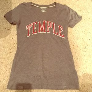 Temple University v-neck