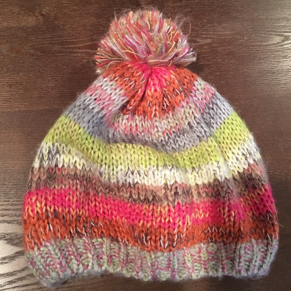 Striped beanie