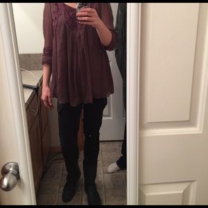 Beautiful purple blouse