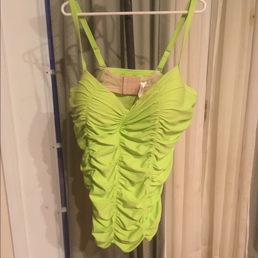 Lane Bryant Swim by Cacique Tankini Top 42DDD