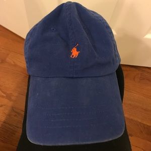Royal blue Polo hat