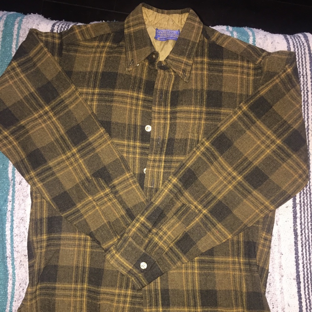 Boys warm pure virgin wool long sleeve shirt