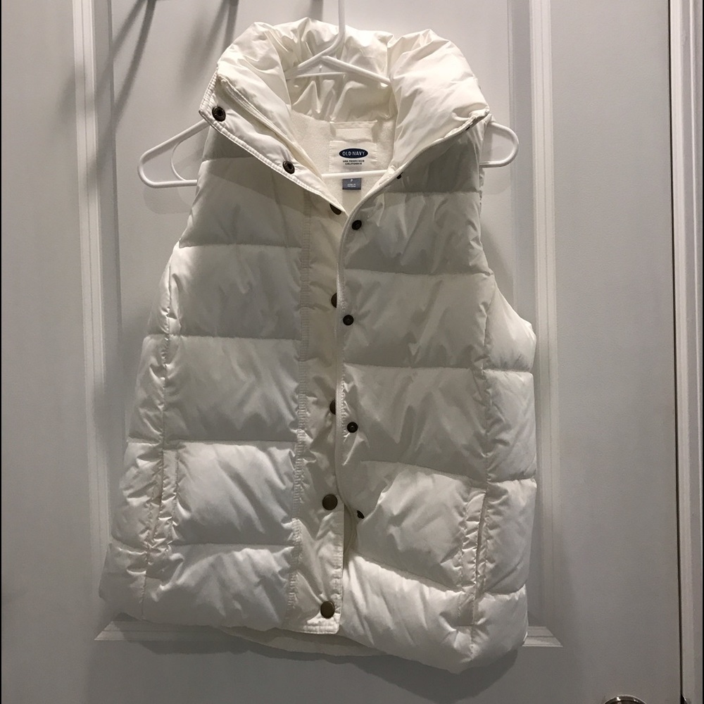 Old navy white vest