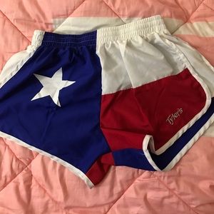 Tyler's Texas Flag Shorts
