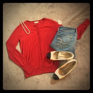 Red Cardigan